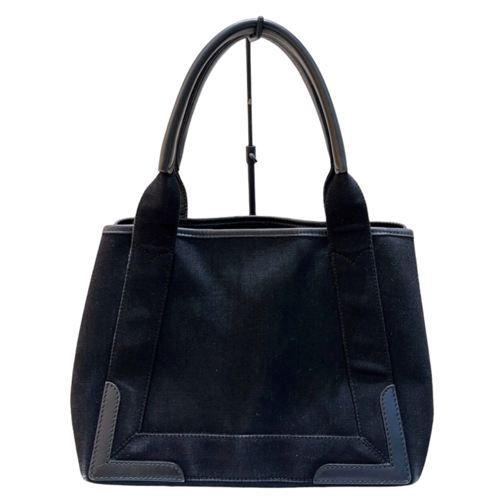Balenciaga Cabas Small Canvas Tote Bag Navy - Picture 2 of 9